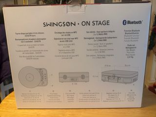Tocadiscos SWINGSON On Stage Bluetooth