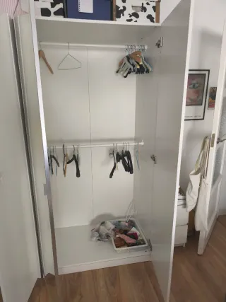 Armario ropero Ikea blanco