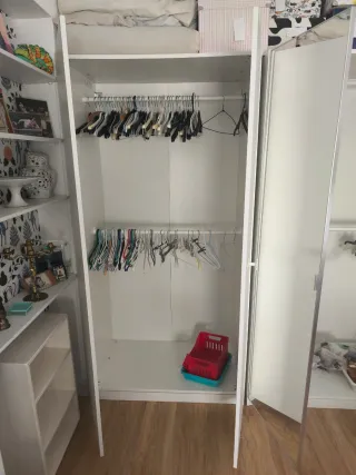 Armario ropero Ikea blanco