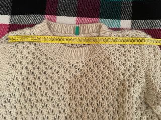 Maglione Benetton misto lana e alpaca tg. M