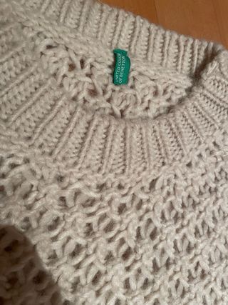 Maglione Benetton misto lana e alpaca tg. M
