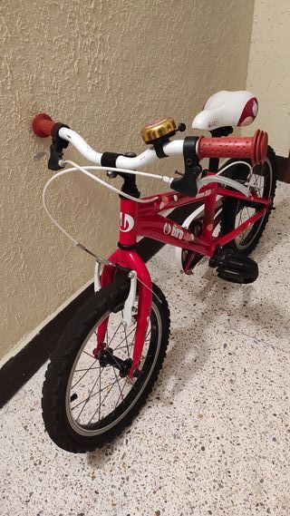 Bicicleta Infantil DTB Speed 160 Roja