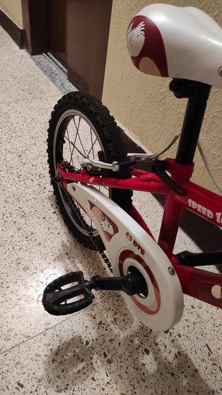 Bicicleta Infantil DTB Speed 160 Roja