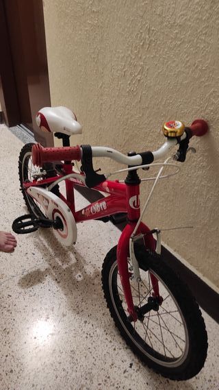 Bicicleta Infantil DTB Speed 160 Roja