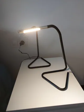 Lámparas de diseño metal negro y plata