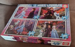 Puzzle Educa Frozen II Multi 4 Puzzles