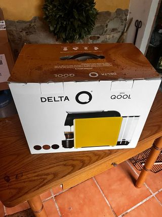 Cafetera Delta Qool Mini Amarilla