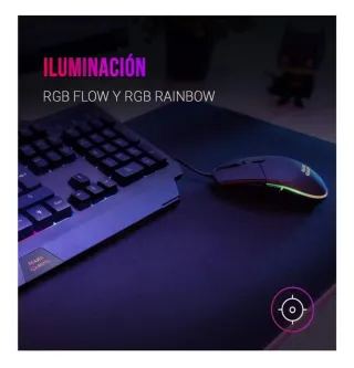 Teclado y Ratón Gaming Mars Gaming RGB