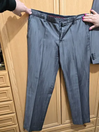 Traje Adman Ceremonia Gris