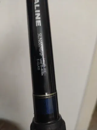 Caña de pescar con carrete 2m