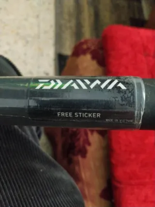 Caña de pescar con carrete 2m