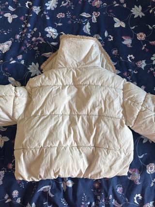 Cazadora Zara Niña Talla 9-10 Beige