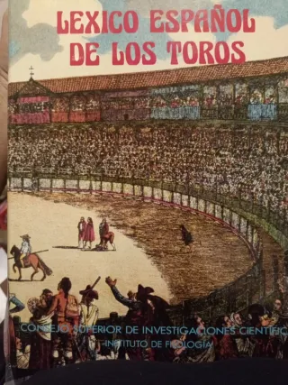 Léxico Español de los toros