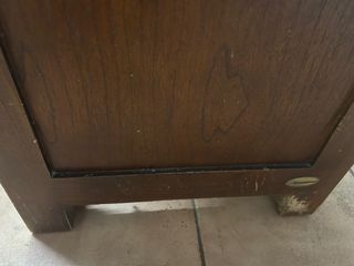 Aparador comedor madera maciza con puertas y cajon