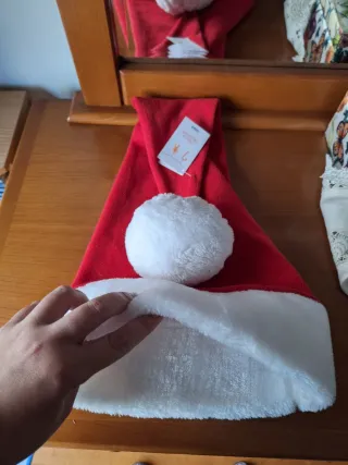 Gorro Pai Natal CASA Vermelho