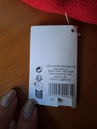 Gorro Pai Natal CASA Vermelho