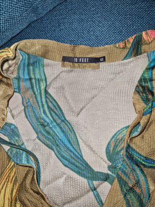 Vestido 10 Feet estampado botánico Talla XS