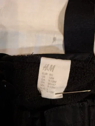 Peto de nieve para bebé negro