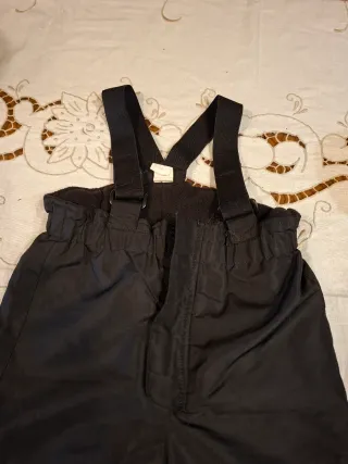 Peto de nieve para bebé negro