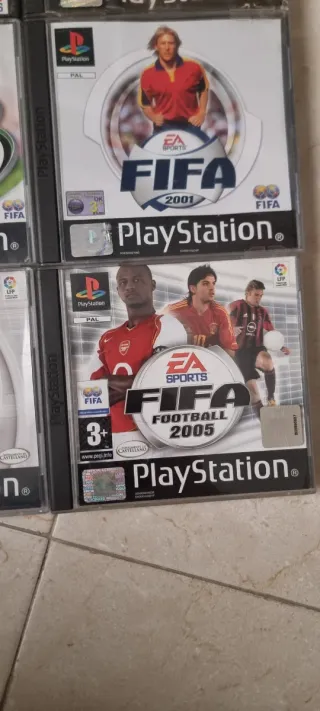 Colección FIFA PlayStation 1 (96-2005)