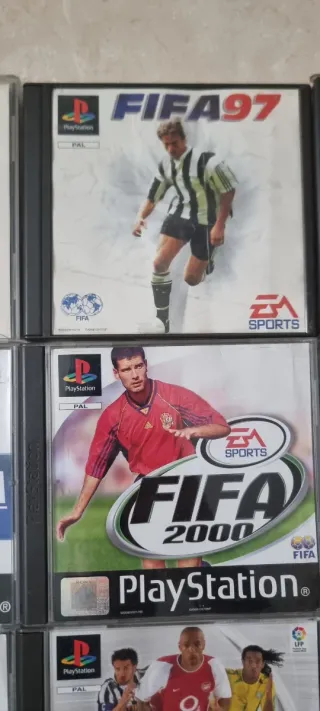 Colección FIFA PlayStation 1 (96-2005)
