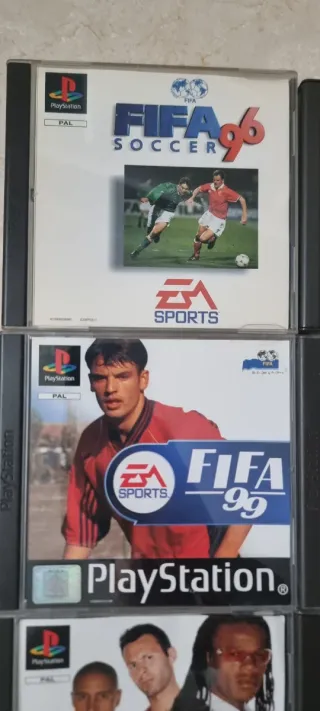 Colección FIFA PlayStation 1 (96-2005)
