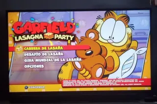 PS4 Garfield Lasagna Party
