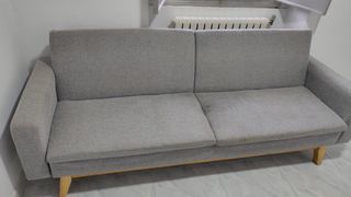 Sofá Cama Plegable Gris