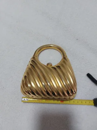 Bolso de fiesta dorado
