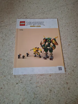 Lego Ninjago Robot Guerrero