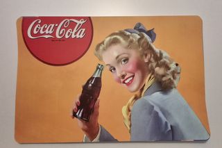 Set 2 tovagliette Excelsa Coca-Cola Vintage