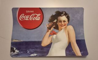 Set 2 tovagliette Excelsa Coca-Cola Vintage