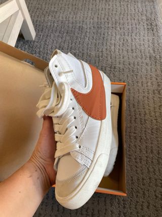 Zapatillas Nike Hombre Blancas y Marrones