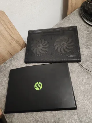 Portátil HP Gamer Verde/Negro