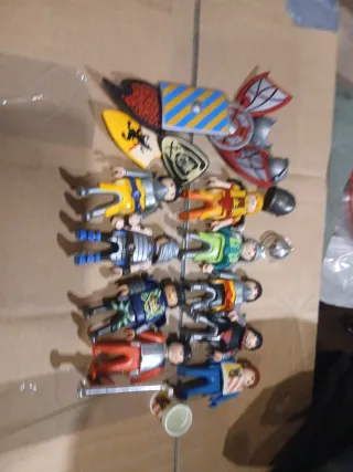 Lote Figuras Medievales Playmobil Todo 10€
