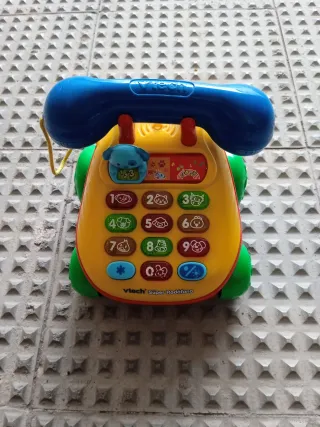Teléfono Juguete VTech Super Rodófono