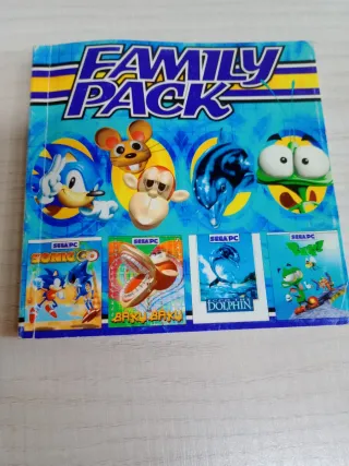 Family Pack SEGA PC 1995 Retro Vintage