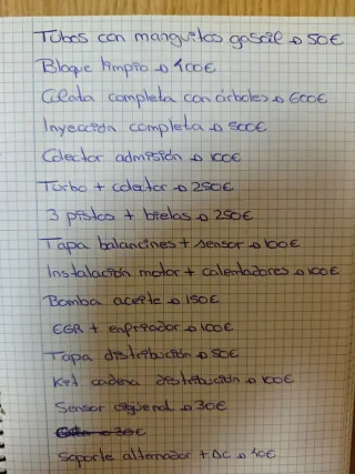 Despiece BMW N47C16A