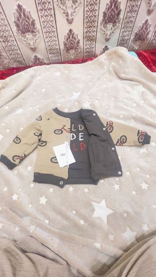 Chaqueta reversible bebé Feetje