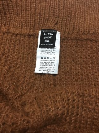 Pantalón de punto camel