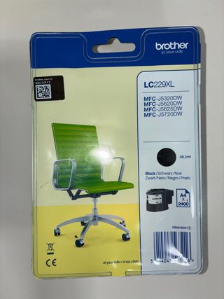 Cartucho Tinta Brother LC229XL Negro Original