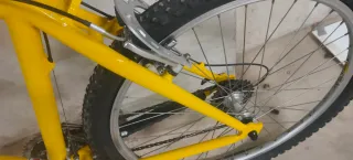 Bicicleta Cannondale Amarilla