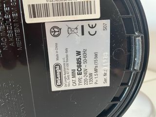 Cafetera barista DeLonghi Dedica