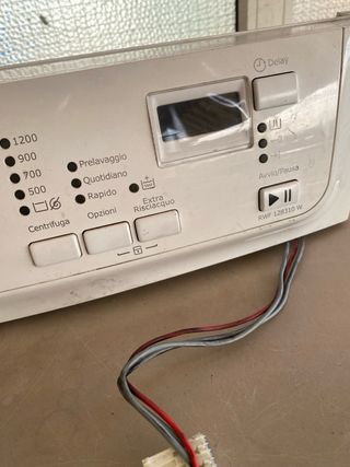 Pannello comandi lavatrice Electrolux