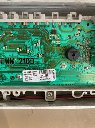 Pannello comandi lavatrice Electrolux