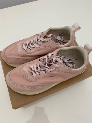 Zapatillas Pepe Jeans rosas talla 40