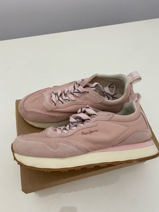 Zapatillas Pepe Jeans rosas talla 40