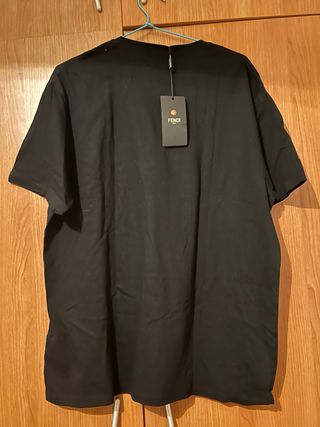 Camiseta Fendi Roma Negra
