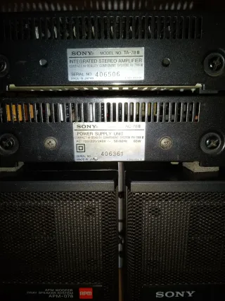 Equipo Sony FH-7MKII Clásico