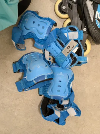 Patines Tijuana Performance 23, bolsa y proteccion